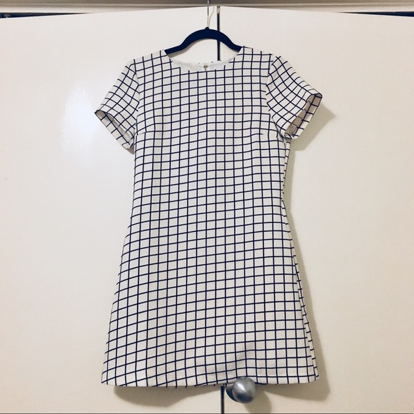 short checkered dress